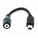 Micro Jack to Mini USB Cable Adapter for SE J132
